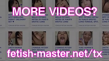 Preview 4 of Japanese Mondo64 - Japanese Asian Tongue Spit Face Nose Licking Sucking Kissing Handjob Fetish - More at fetish-master.net