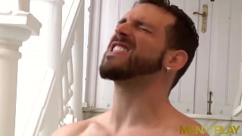 Preview 3 of Indian Anty Faking Small Bab - MENATPLAY Latin Enzo Rimenez Fucks Businessman Mike De Marko