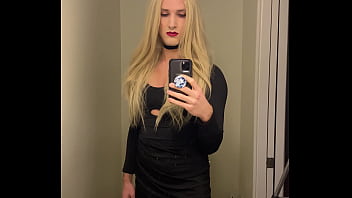 Preview 1 of Fetish Encased - Sexy Blonde Trans Woman