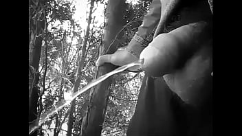 Preview 4 of Family Dadi - Pee vid in black &amp_ white