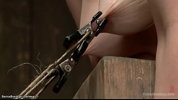 Preview 2 of Forest Xxxxxxxnxx Sex Veidous - Bound slave in device hard whipped