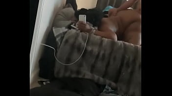 Preview 1 of Tamiko Hsatad - Thick ebony and papi fucking roxy