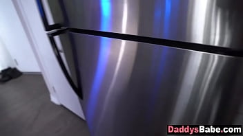 Preview 1 of Harry Potter Fucks Draco Malfoy - Stepdaughter gets caught practicing blowjobs on dildo