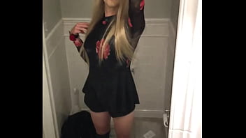 Preview 4 of Caught Fart - Girlfriend Forces Sissy Boyfriend to Go on Date With Man