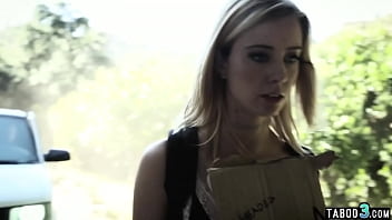 Preview 1 of Xxx Akhialngir Bangladesh - Skinny teens Haley Reed tight pussy double fucked by two big cocks