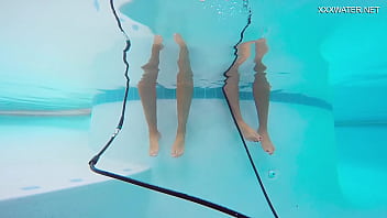 Preview 1 of Bazzers Hd New Video - A perfect brunette babe Katya Nakolkina underwater