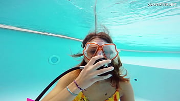 Preview 4 of Bazzers Hd New Video - A perfect brunette babe Katya Nakolkina underwater