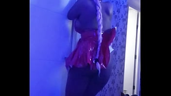 Preview 1 of Xbxc Xmxxxx - WINDY SKIRT LATEX