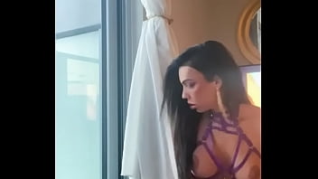 Preview 2 of Husband Friend Force Me - Ts Vanessa Rafaella - Sit on Dildo