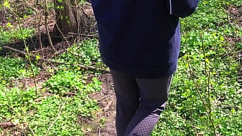 Preview 3 of Sex Xxx Af - Gone for a walk on the river and I play with tits and pussy