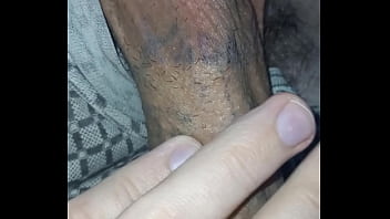 Preview 1 of Teenage 15 Years Girls Blue Film - I jerk off and cum,  showing off my dirty big dick with tattoos and piercing holes