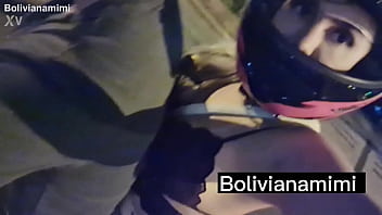 Preview 2 of Oop Boobs - Achei ele no tinder e sem conhece-lo subi na sua moto pra ir fuder no seu apartamento   20 min de transa gostosa no bolivianamimi.tv