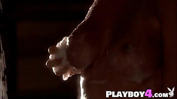 Preview 2 of Kerala Bro Sis Mms - Perfect big tits blonde model Kelly Carrington gets naked and showed amazing naked body