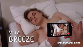 Preview 1 of Head Com - Bella Breeze,  Busty Babe&#039_s Private Debut