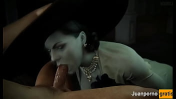 Preview 4 of Francine Smith And Lois Griffin - Alcina dimitrescu blowjob Resident Evil 8
