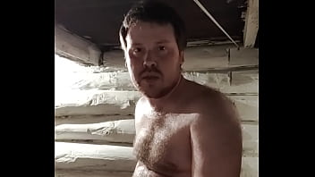 Preview 1 of Xxx Calup - Русский парень раздвинул ноги и дрочит на камеру! Задница в татуировках!