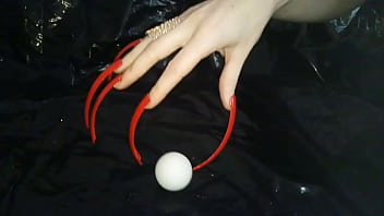 Preview 3 of Pregnancy Test Clinic - Lady L hook long sexy nails (video short version)