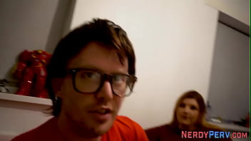 Preview 1 of Zenra Subtitl Lesbian Ass Butt - Pussy licking nerd pervert gets sucked