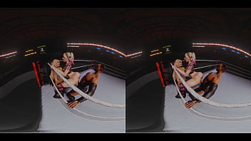 Preview 3 of Jamaican Skool - WWE Alexa Bliss having flying fuck with Liv Morgan and Finn Bannor