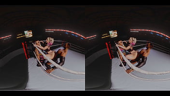 Preview 4 of Jamaican Skool - WWE Alexa Bliss having flying fuck with Liv Morgan and Finn Bannor