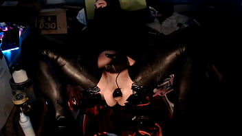 Preview 2 of Secetary Removing Her Clothes - Extreme Anal Streching