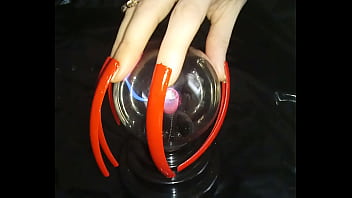 Preview 1 of Nindeaxxx - Lady L extreme hook long sexy nails (video short version)