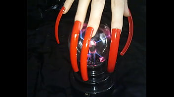Preview 4 of Nindeaxxx - Lady L extreme hook long sexy nails (video short version)
