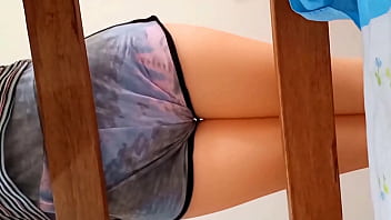 Preview 1 of Panu Porn Com - Romantic flirtatious neighbor eager to fuck in the secret room FIRST TIME ANAL SEX,  HARDCORE AND CUM INSIDE A BIG ASS MILF (18 years old)