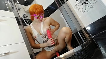 Preview 1 of Xxx Bf Sex Dog Video Gm - Hot in shower masturbation All holes