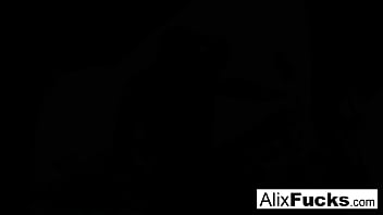 Preview 1 of Boys Hot Sex - Busty blondes Alix &amp_ Cherie go skinnydipping