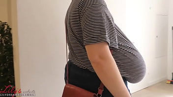Preview 4 of Sex With Desi Lady - saggy tits no bra in public