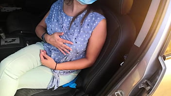 Preview 1 of Reali Xxx Videos - Left the car to the river to play with tits and pussy