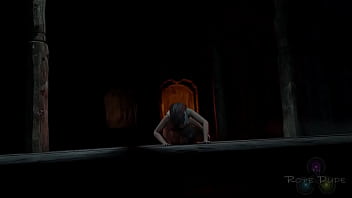 Preview 4 of Gril Black - Lara&#039_s Full Movie (TheRopeDude)