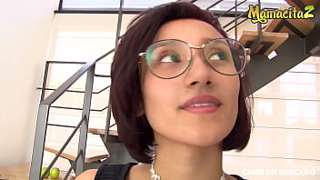 Preview 2 of Hq Porn Rusya Sikis - MAMACITAZ - (Luna Castillo &amp_ Alex Moreno) FULL SCENE! Petite Latina Takes A Black Cock Like A Pro