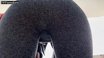 Preview 3 of Yareli De Zitacuaro - POV Double Ass Worship and Spitting Outdoor With Mistresses Kira and Sofi In Leggings