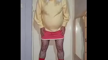 Preview 4 of English Shemell - crossdressing sissy looking to swallow a whole bladder full of another mans pee part 2