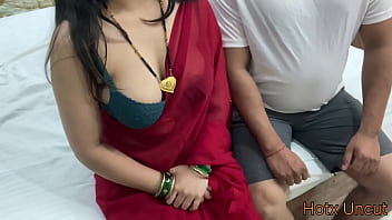 Preview 1 of Indian Acterss Sanya Malhotra - Divya Bhabhi with husband friend.