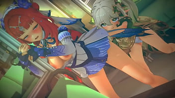 Preview 1 of Unequaled Passion 28 - 【原神】ニィロウ　モーション   ダメージボイス