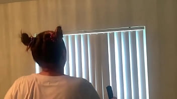 Preview 1 of Alamy Stock - Found my stepsister La Paisa working out and couldn&rsquo_t help but fuck her and cum in her tight Spanish pussy