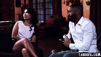 Preview 1 of Sister Stalking - Cindy Starfall and her husband has just finished their counseling session and is now talking until Cindy Starfall glares a stud named Dillon