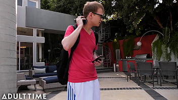 Preview 1 of Soar In - MILF With MASSIVE Tits Tempts Stepson&#039_s Naive BFF With Ease