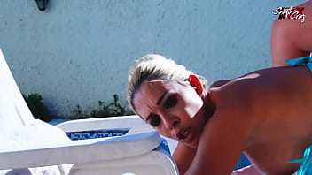 Preview 3 of Sauna Syren De Me Anal - my neighbor comes to put on suntan lotion and ends up fucking me in the ass CELEZTECRUZ.COM