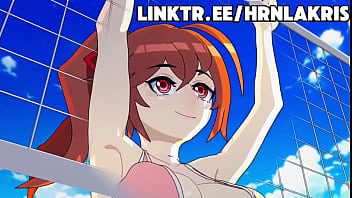 Preview 1 of Brother And Sister Lip Kiss - Amplected | A volleyball game turned into sex