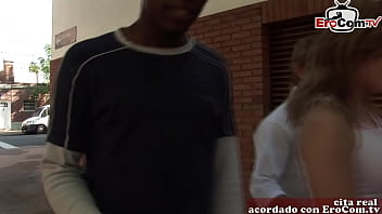Preview 1 of Shopie Reade - Public gangbang with spanish amateur teen