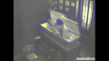 Preview 4 of Erhteawnp - Crazy Couple Fucking in Empty Coffin
