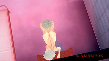 Preview 3 of Young Teen Thresome - Boku No Hero Hentai 3D - Bakugou Katsuki Fucks Mitsuki [Bakugou&#039_s mom] with creampie in her pussy