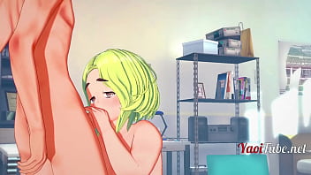 Preview 4 of Nicco Leta - Yaoi Hentai 3D - Chubby Suck and is fucked by Ichigo ( Bleach ) with creampie and cum in his mouth