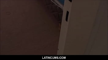 Preview 3 of Burn Iron - LatinCums.com - Hot Young Tattooed Twink Latin Boy Kendro Paid Cash POV