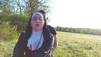 Preview 3 of Terri Peake - This nun gets her ass filled with cum before she goes to church !!