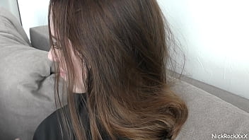Preview 3 of First Eja - Public blowjob in the RESTAURANT ! Her Sister is watching . Mia Piper aka Hazel Grace